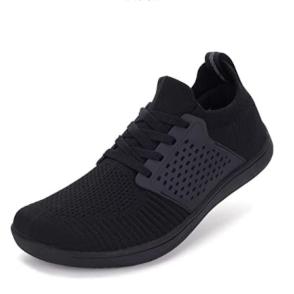WHITE IN black runner sneakers size 48 running workout